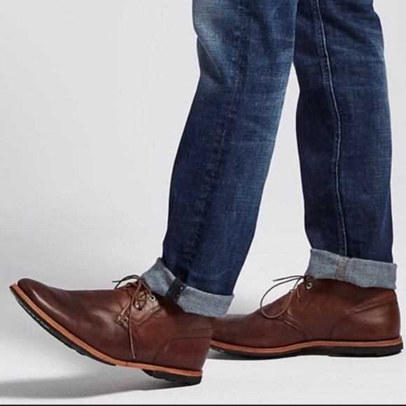 Brown Leather Wodehouse Chukka Boots 